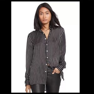 Brand new Ralph Lauren silk button down Shirt